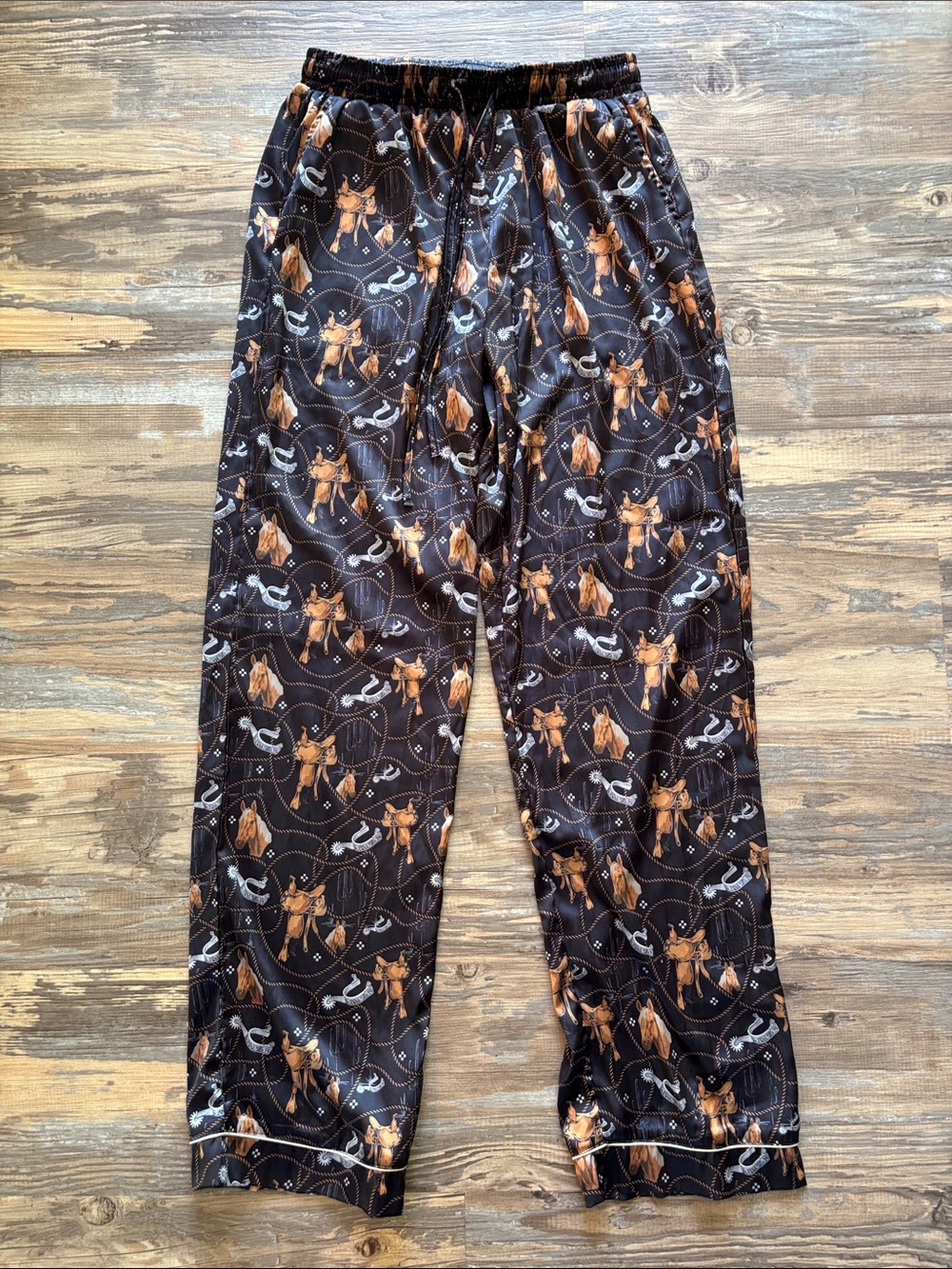 Two 2 Fly Horse Lounge/Sleep Pants Size Small